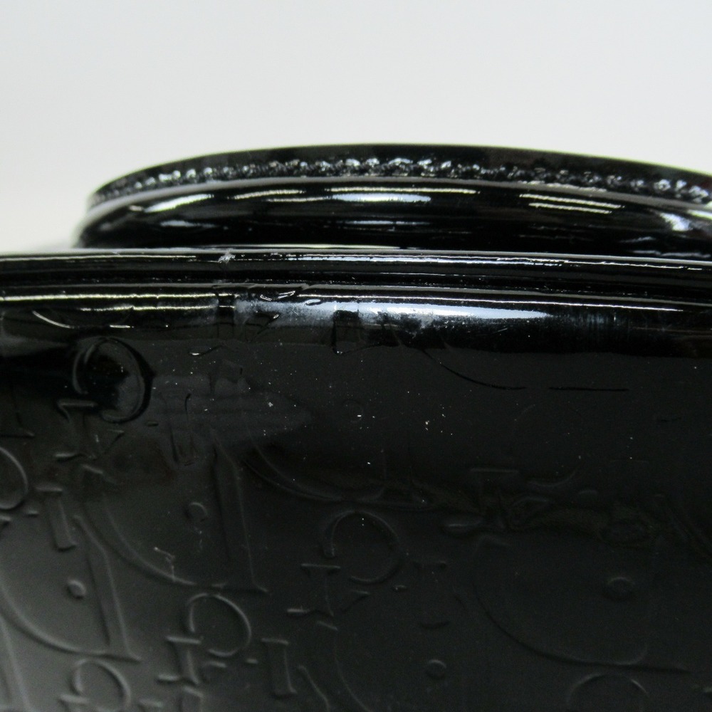 Christian Dior Embossed Tote Bag Patent Leather - Picture 7 of 8